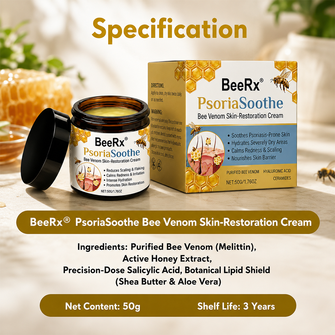 BeeRx® steroid-free skin care cream