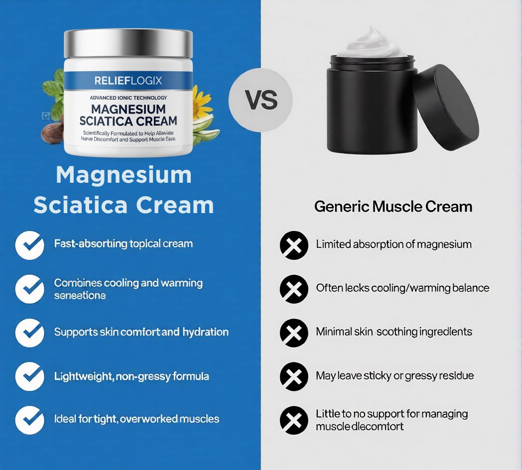Relieflogix topical magnesium body cream