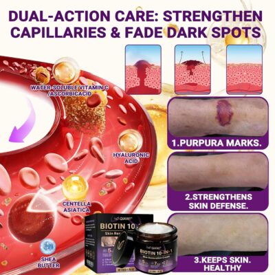 MoleScarCure biotin cream with centella asiatica