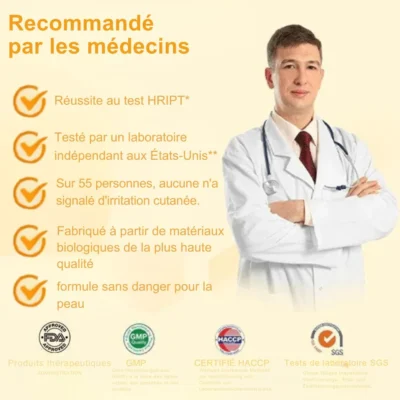Relieflogix crème au venin d'abeille pour massage quotidien