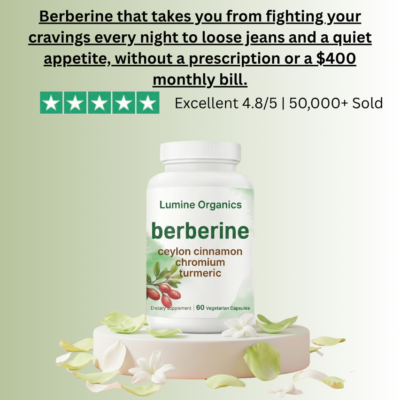 Lumine Organics 4-in-1 supplement with chromium picolinate