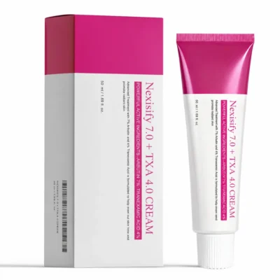 Nexisify arbutin and TXA skin tone cream