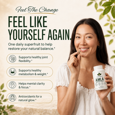 Almoraa Indian gooseberry extract in vegan capsules