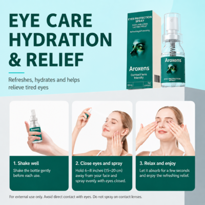 Aroxens eye mist with calendula and Vitamin E
