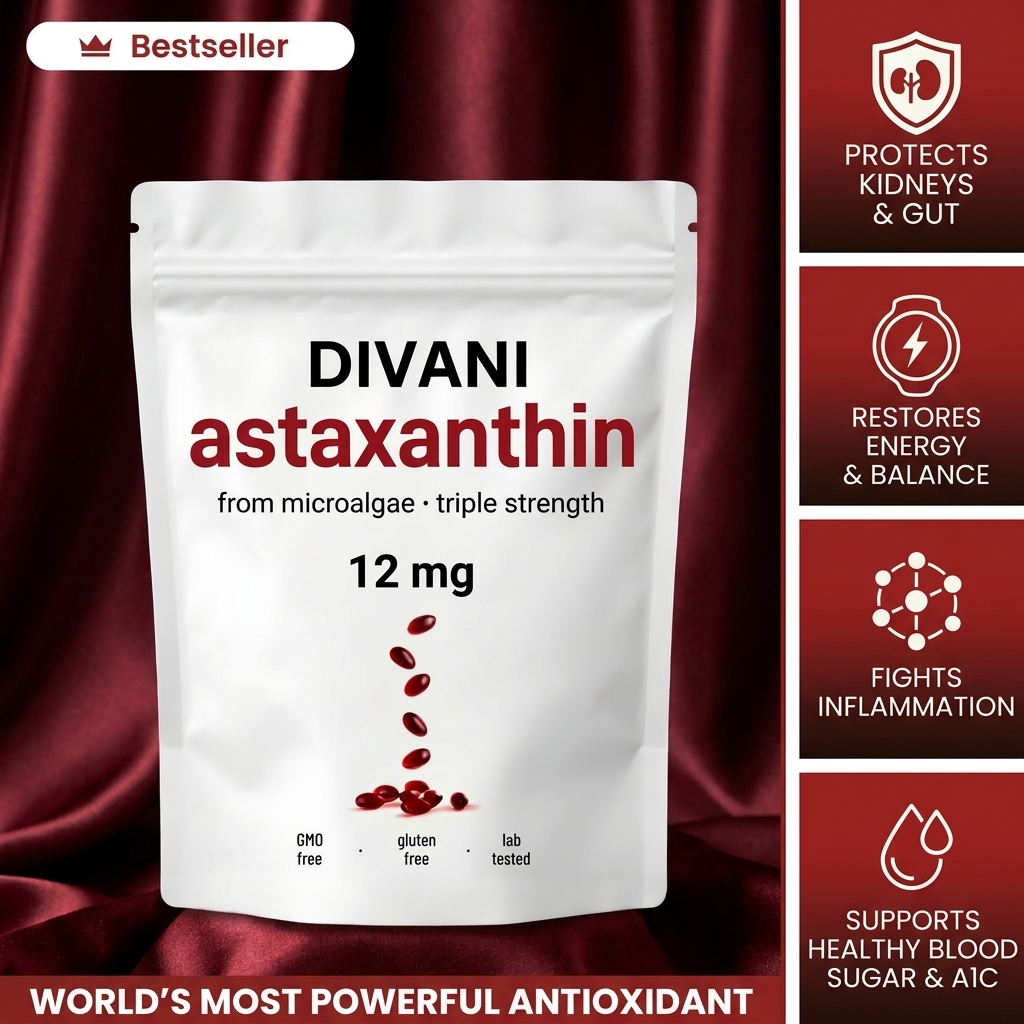 DIVANI Astaxanthin 12mg