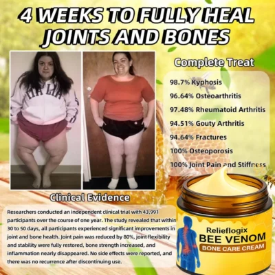 Relieflogix bee venom cream for external body care