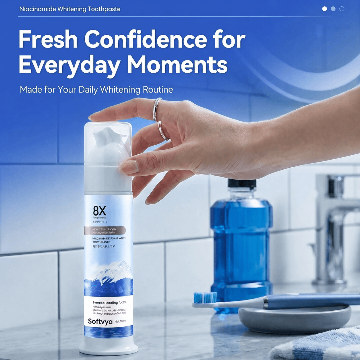Niacinamide Foaming Toothpaste