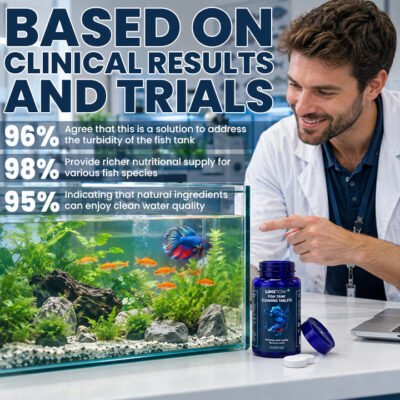 LIMETOW® Fish Tank Cleaning Tablets