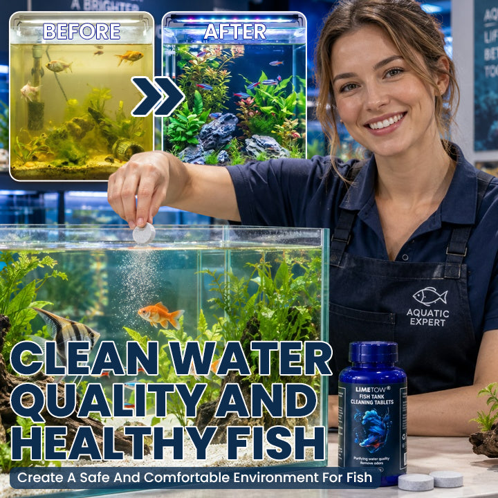 LIMETOW® fast-dissolving aquarium tablets