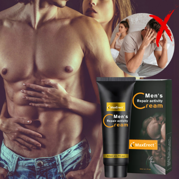 MaxErect topical men's performance cream