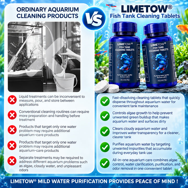 LIMETOW® aquarium tablets for algae control